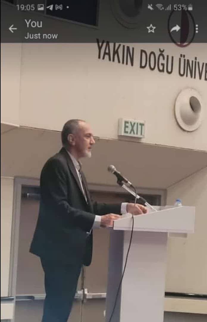 شرکت دکتر جوانی در بزرگداشت مولانا در کشور قبرس